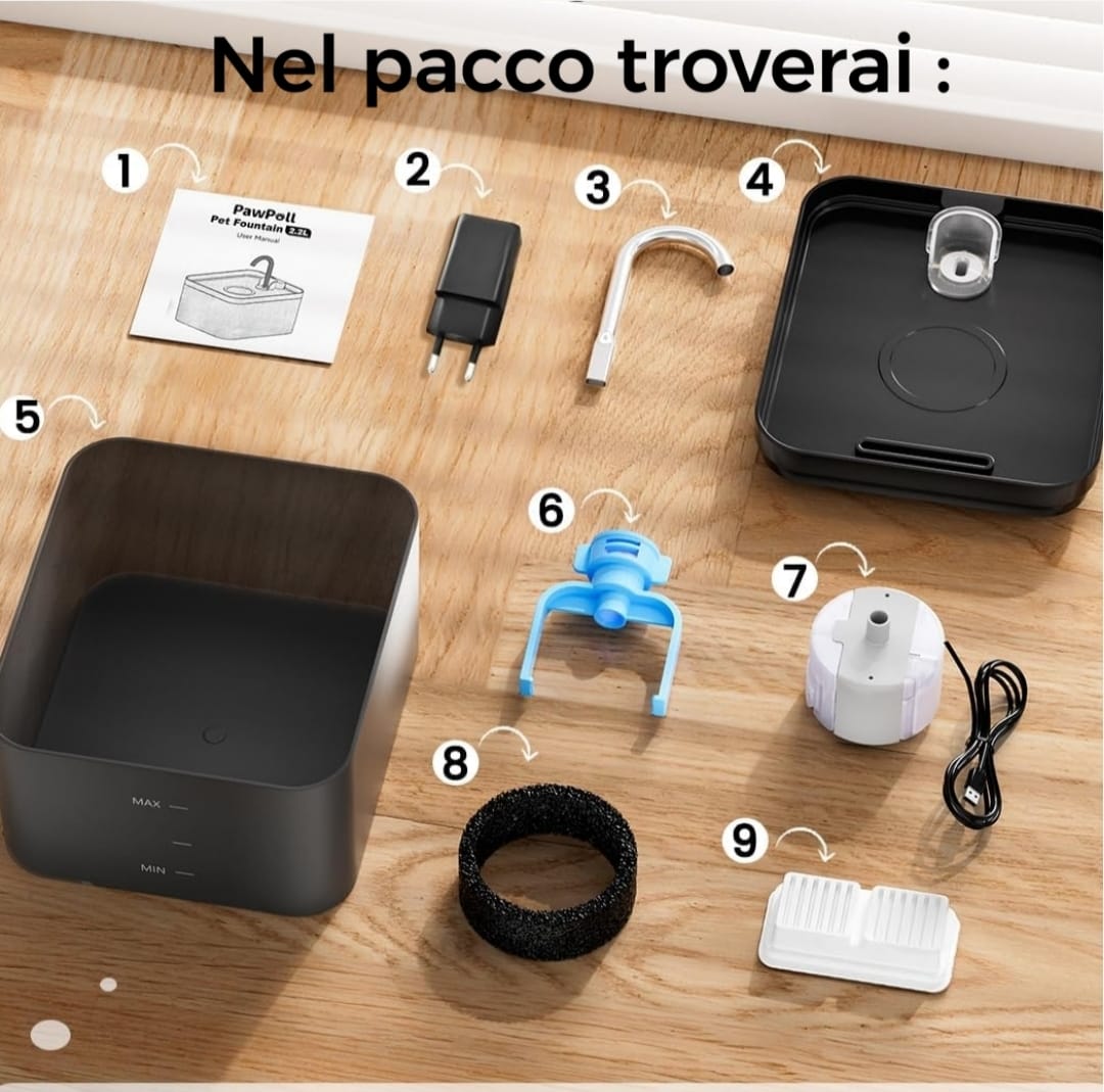 Fontanella Smart per Gatti - Idratazione Sana